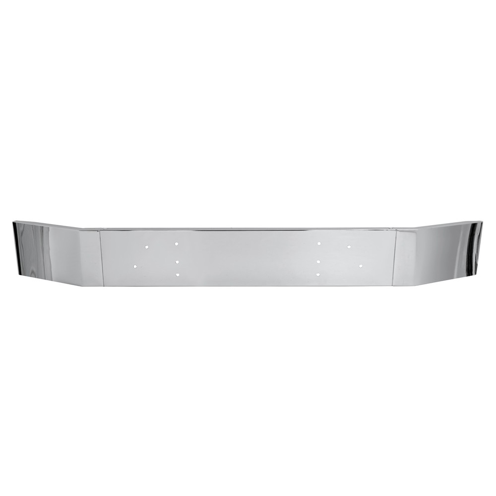 For Mack RD688S/RD6900S 81-04 10" Chrome Front Bumper W/ Triangular Bolt Pattern