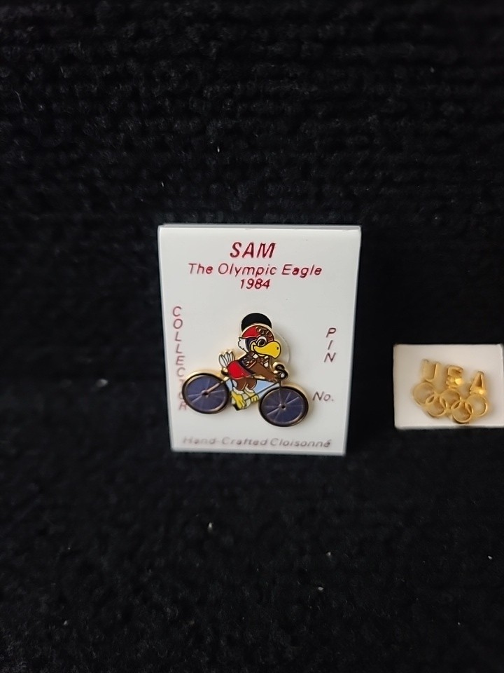 1984 Olympic Eagle SAM Collector Pins