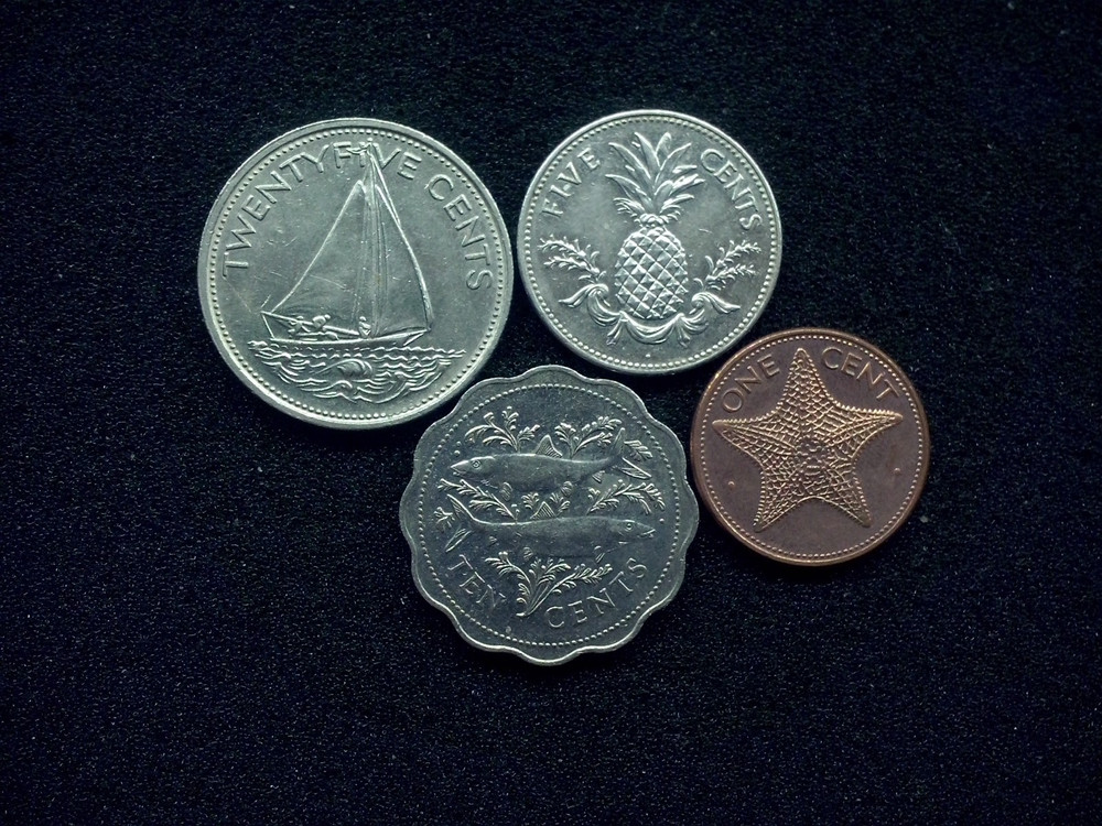 Bahamas  1 - 25 cents