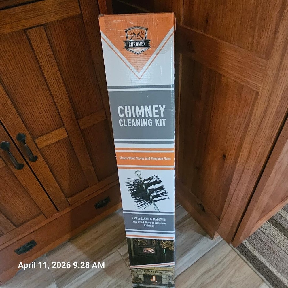 Chromex chimney cleaning kit six inch