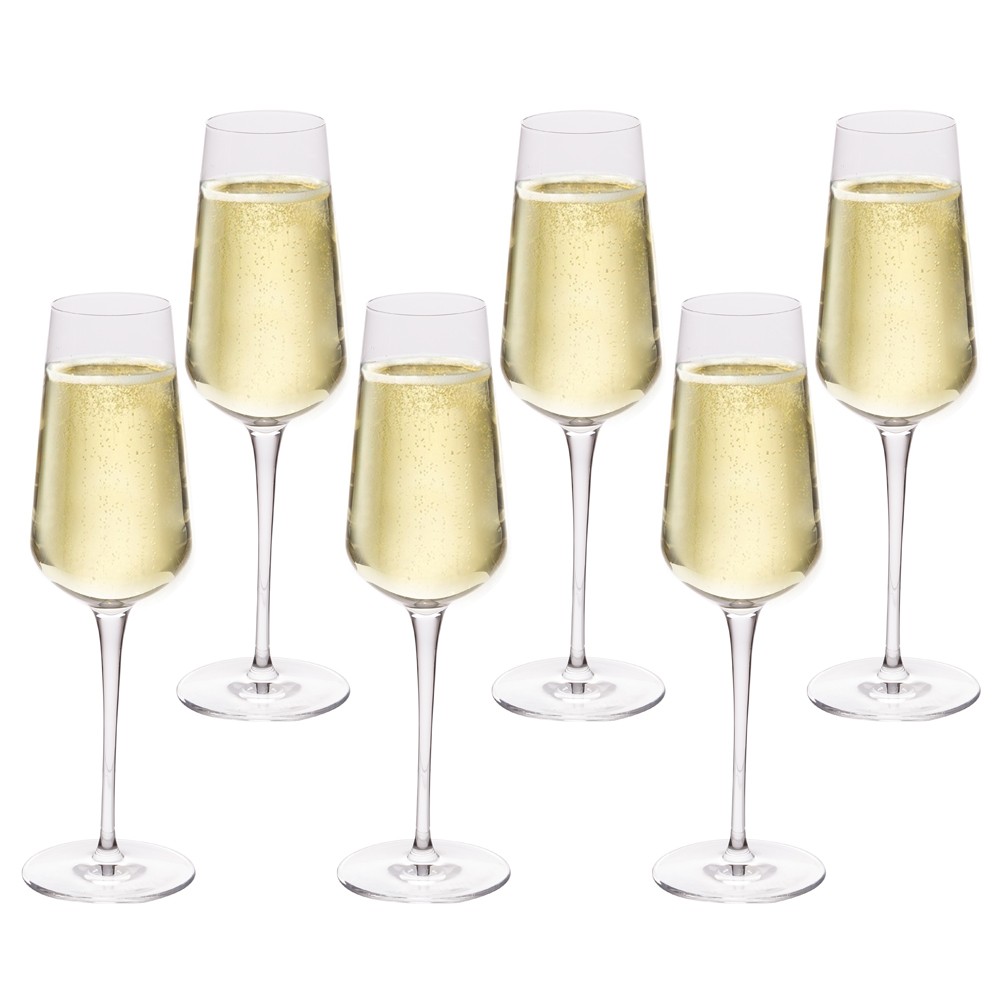 Bormioli Rocco InAlto Uno Flute Set 6pce