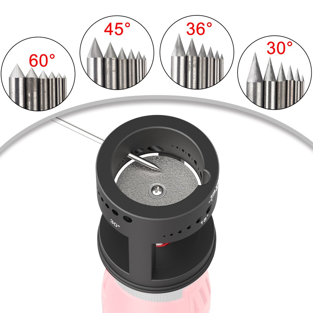 TIG Welding Tungsten Grinder Sharpener Multi-Angle offset Cut-off Tool