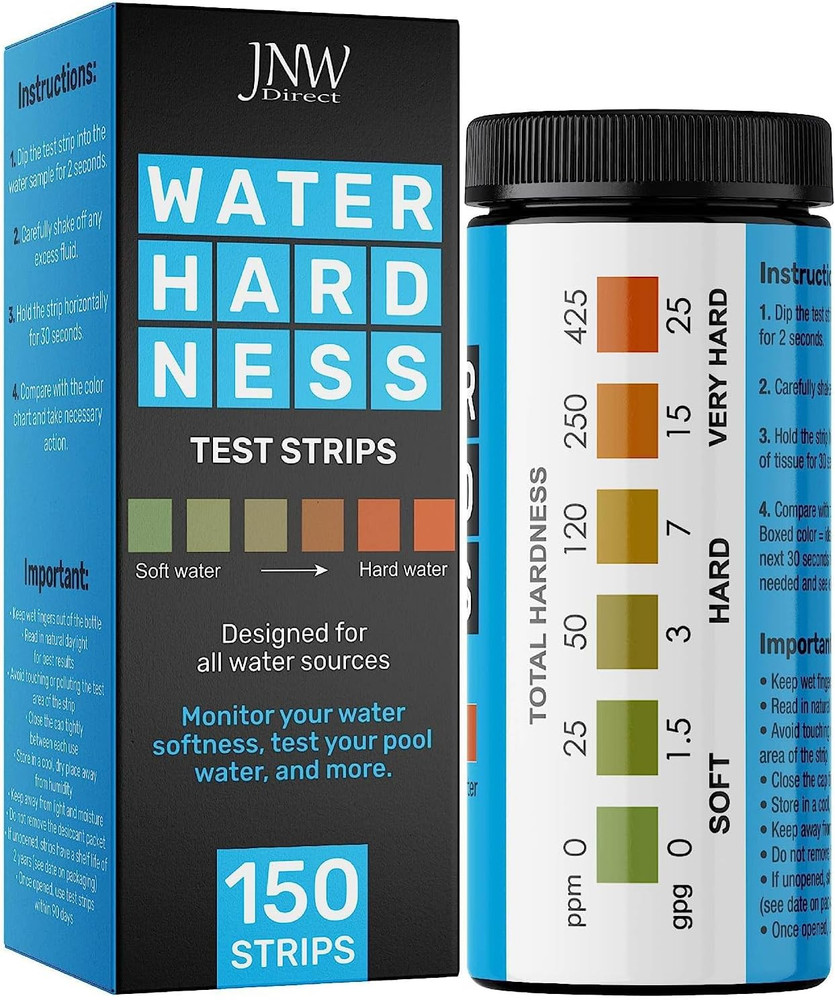 Water Hardness Test Strips - Quick and Accurate Water Softener Test Strips - Har