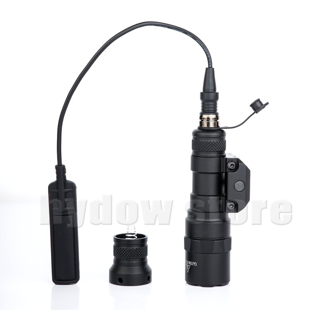 M300B Flashlight M300 Scout Flashlight w Remote Pressure Tail Switch for Rifle