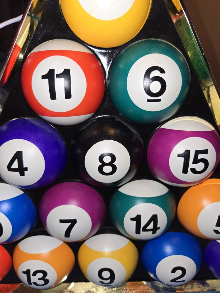 Camel Lights 40" Poker / Pool Table Light 1982 * LED Conversion * Fits 7' Table