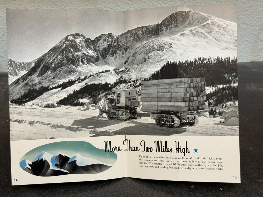 ORIGINAL Caterpillar Magazine Vintage Issue #76