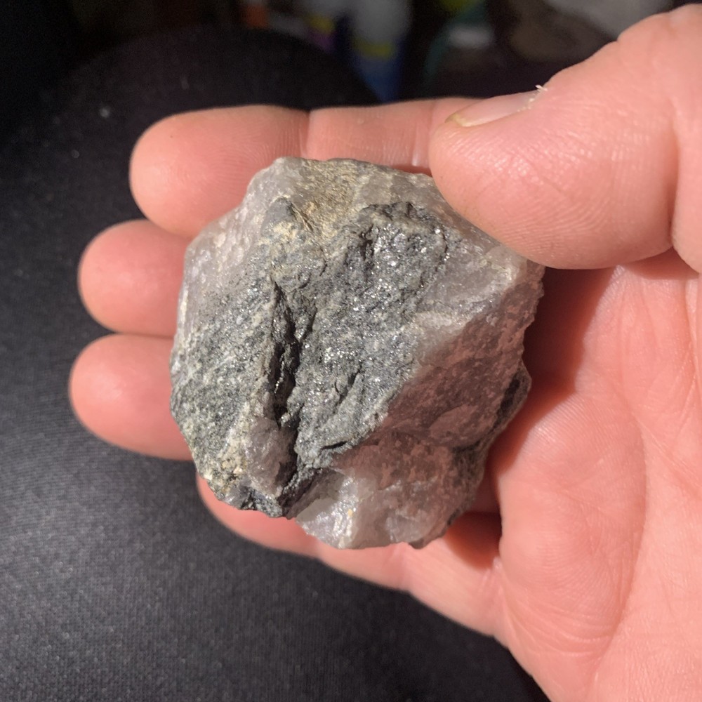 Opalized Platinum/Silver Quartz Natural Formation