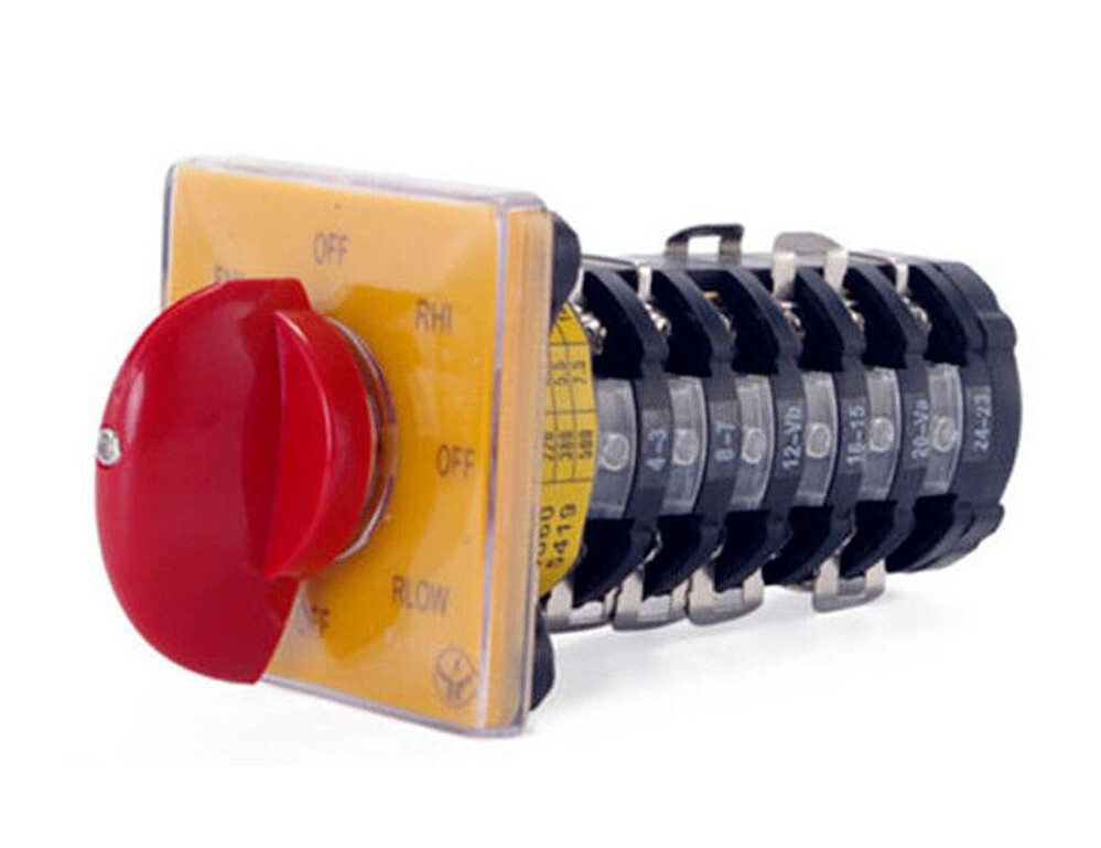 Milling Machine Import Forward Reverse Speed 6 Switch 25A Fit Bridgeport Mill