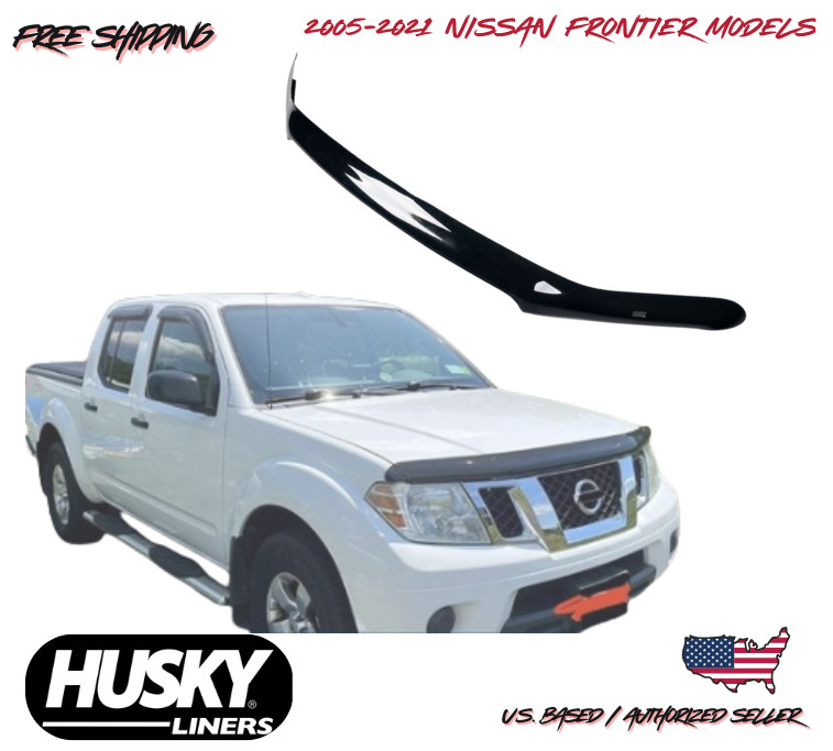 2005-2021 Nissan Frontier High Profile Hood Bug Shield Protector Husky Liners