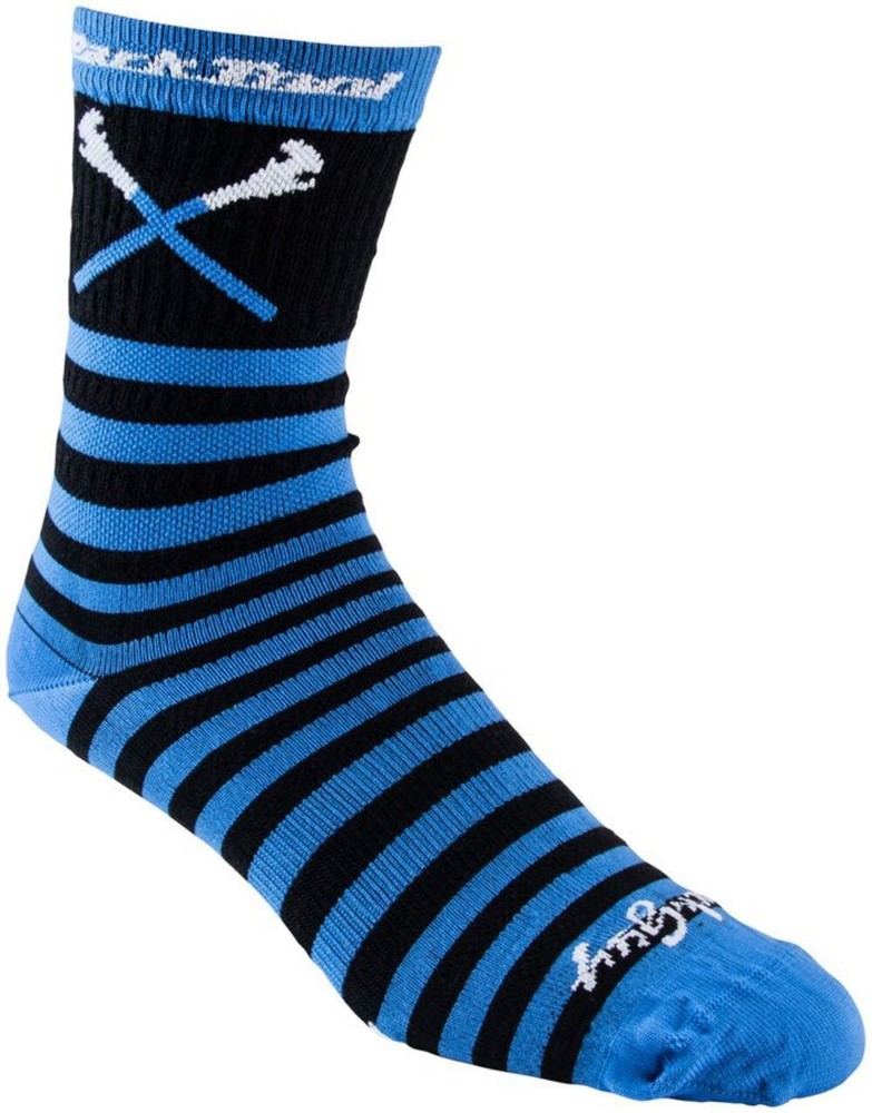 Park Tool SOX-6 Cycling Socks - Black/Blue Small/Medium