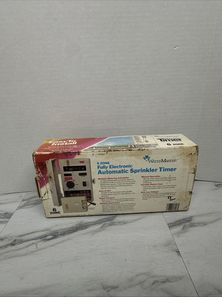 Orbit Watermaster 12-Zone Fully Automatic Sprinkler Timer #57972-50 Tested Work