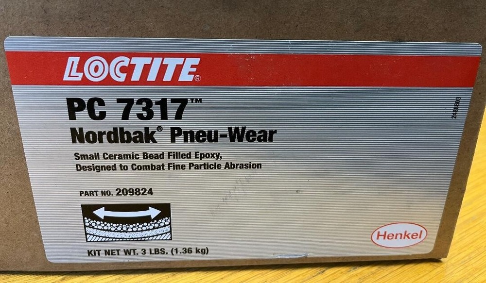 LOCTITE PC 7317 # 209824 small ceramic bead filled epoxy 3 lbs