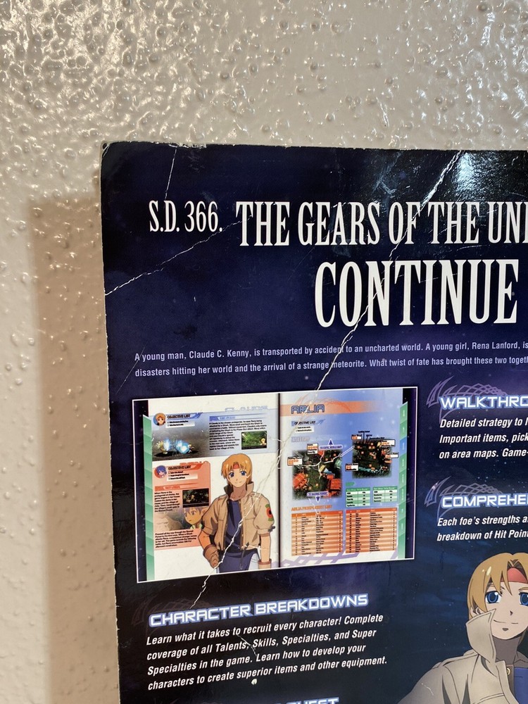 Star Ocean Second Evolution Official Strategy Guide Brady Sony PSP Square Enix