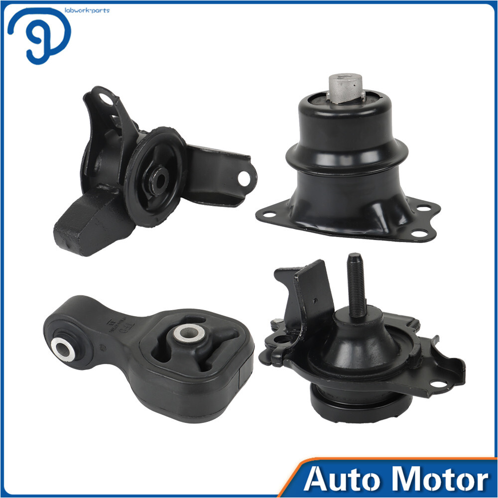 Engine Motor & Automatic Trans. Mount Set 4PCS For 2009-2014 Honda Fit 1.5L