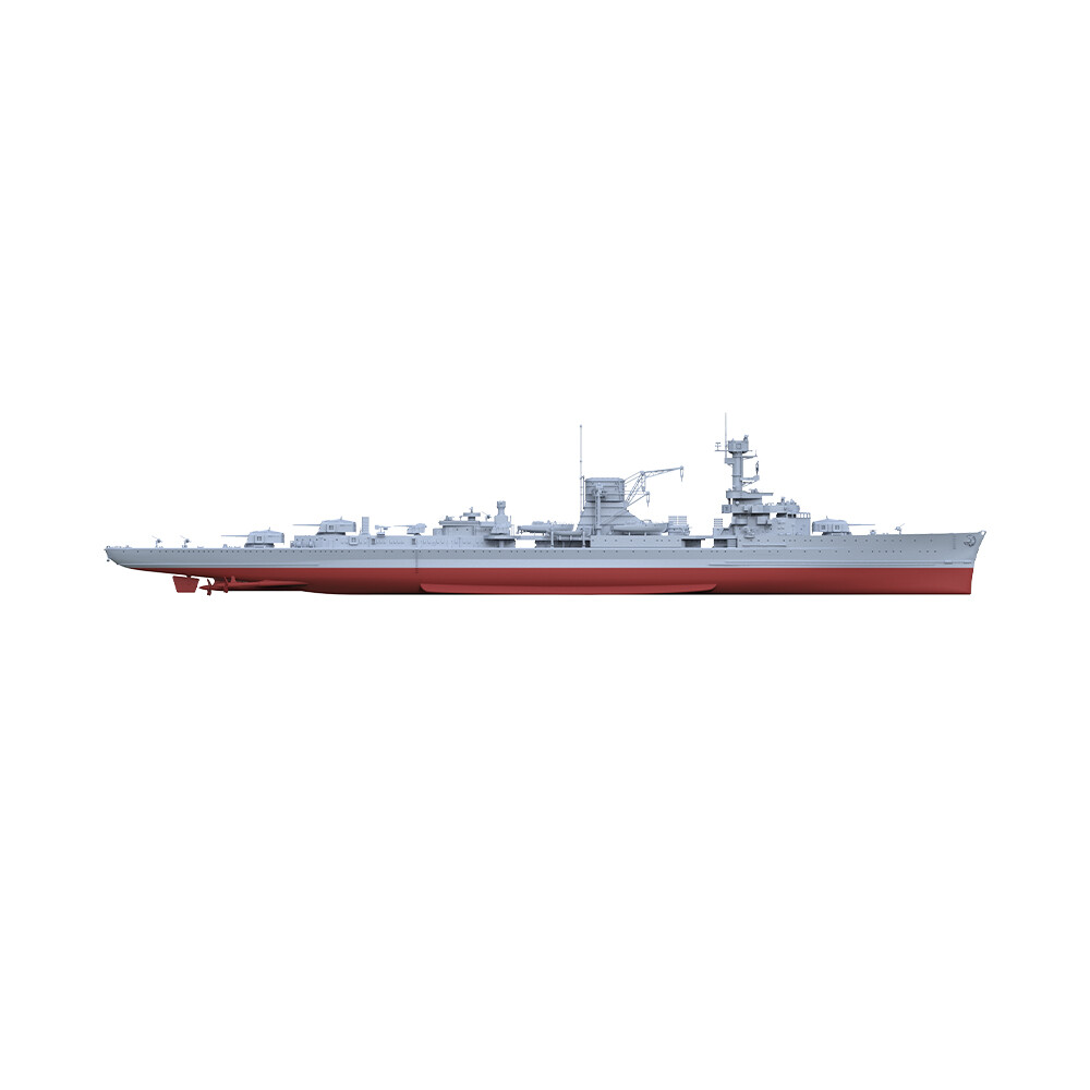 1/300 German KMS Leipzig Light Cruiser
