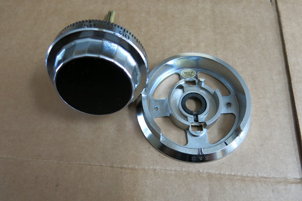 S&G Dial & Ring Set Chrome Finish USED