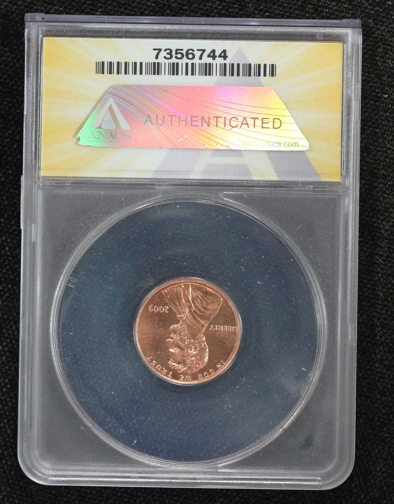 2009 Lincoln Chronicles Cent Professional Years Reverse ANACS MS-67 Red 2I76