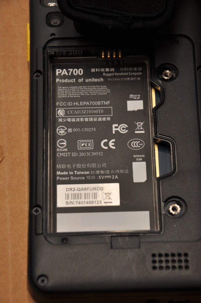 Unitech WASP PA700 Rugged Handhelp Computer Scanner Phone