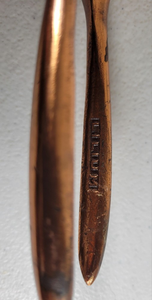 Vintage Lilium Copper Plated Lion Head Nutcracker Kitchen Tools