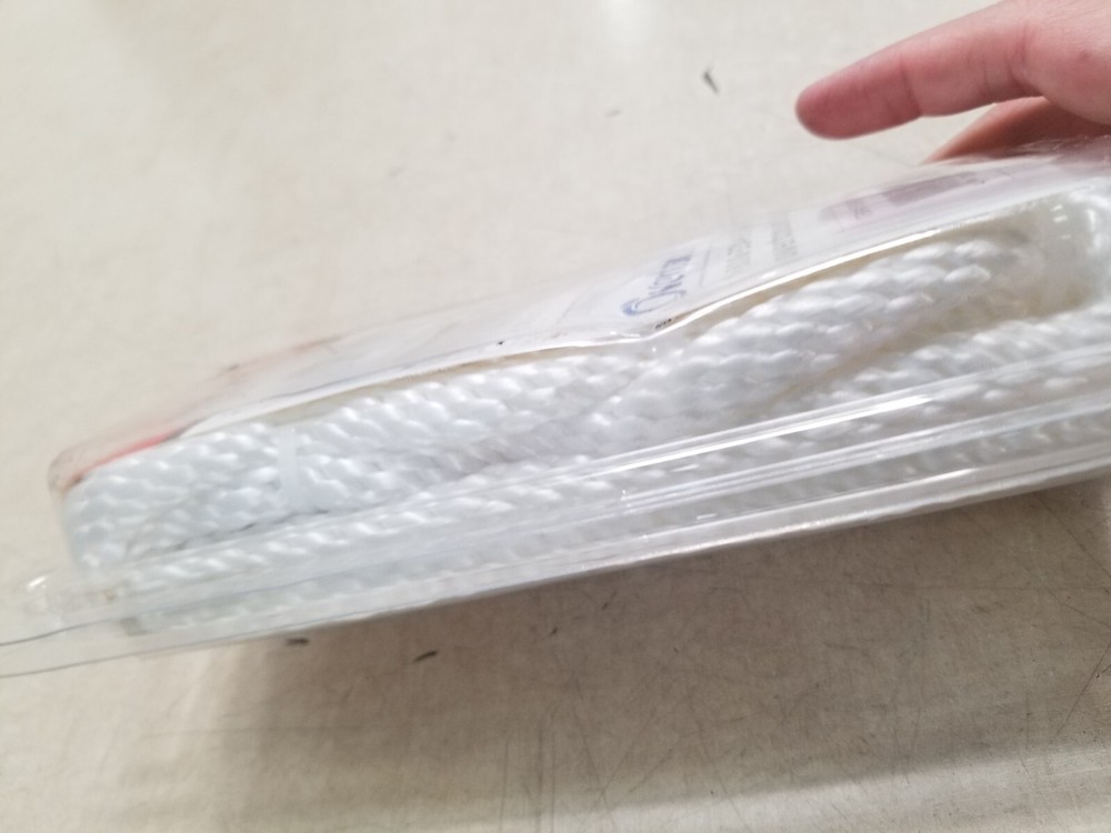 Dockmate DOCK LINE Solid Braid MFP 3/8"x 15' 12" Eye Splice