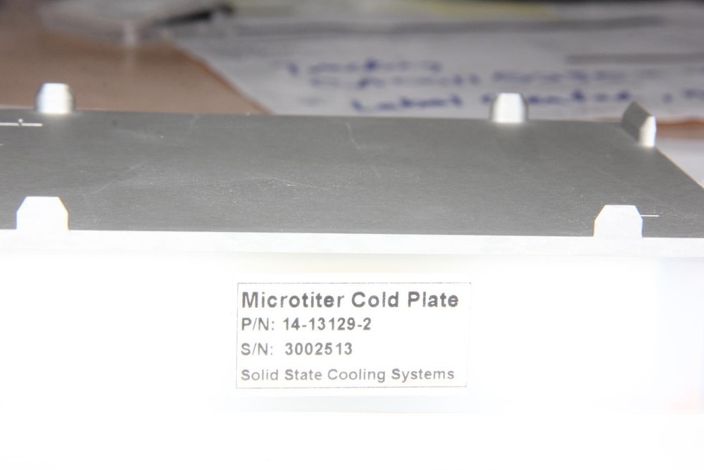 SOLID STATE COOLING SYSTEMS 14-13129-2 Microtiter Cold Plate
