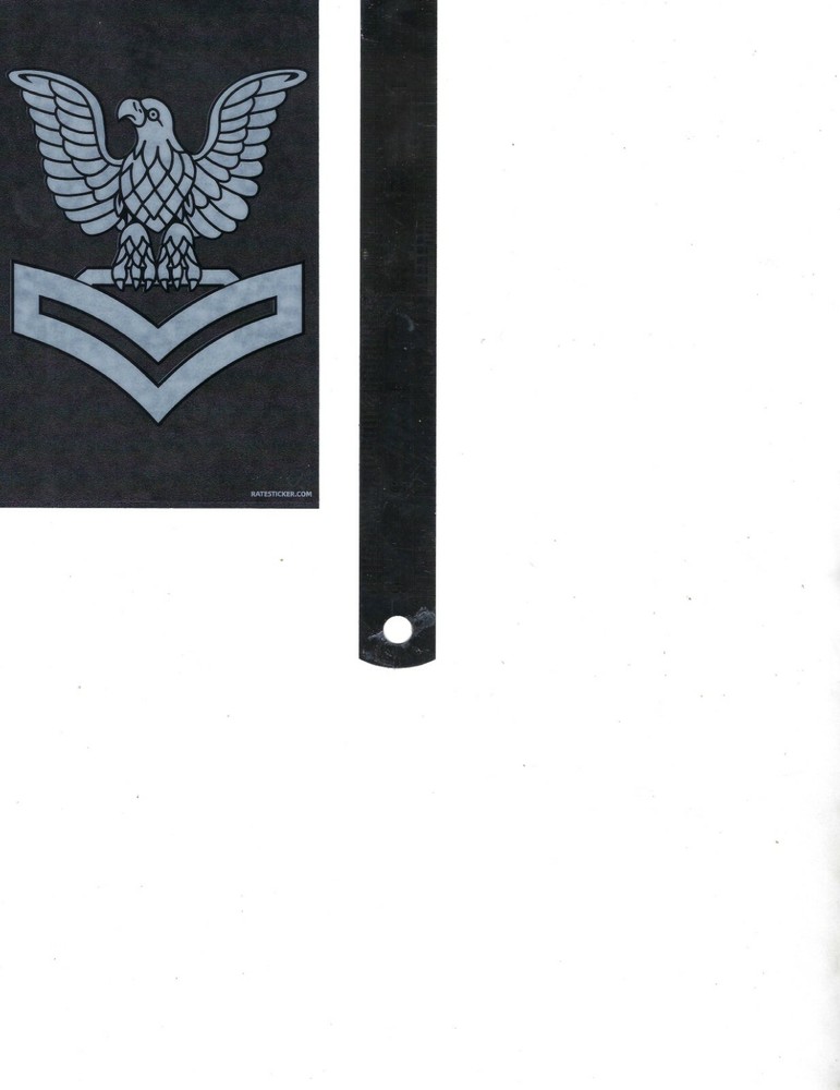 2ND CLASS PETTY OFFICER STICKER DECAL