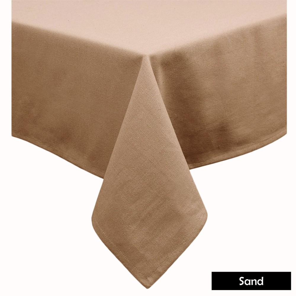 Cotton Blend Table Cloth by Hoydu