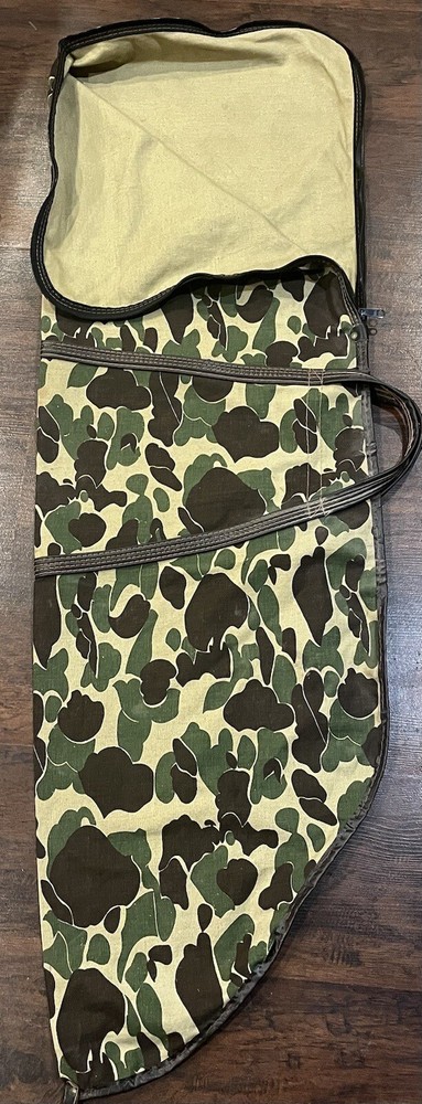 vintage camo bow bag