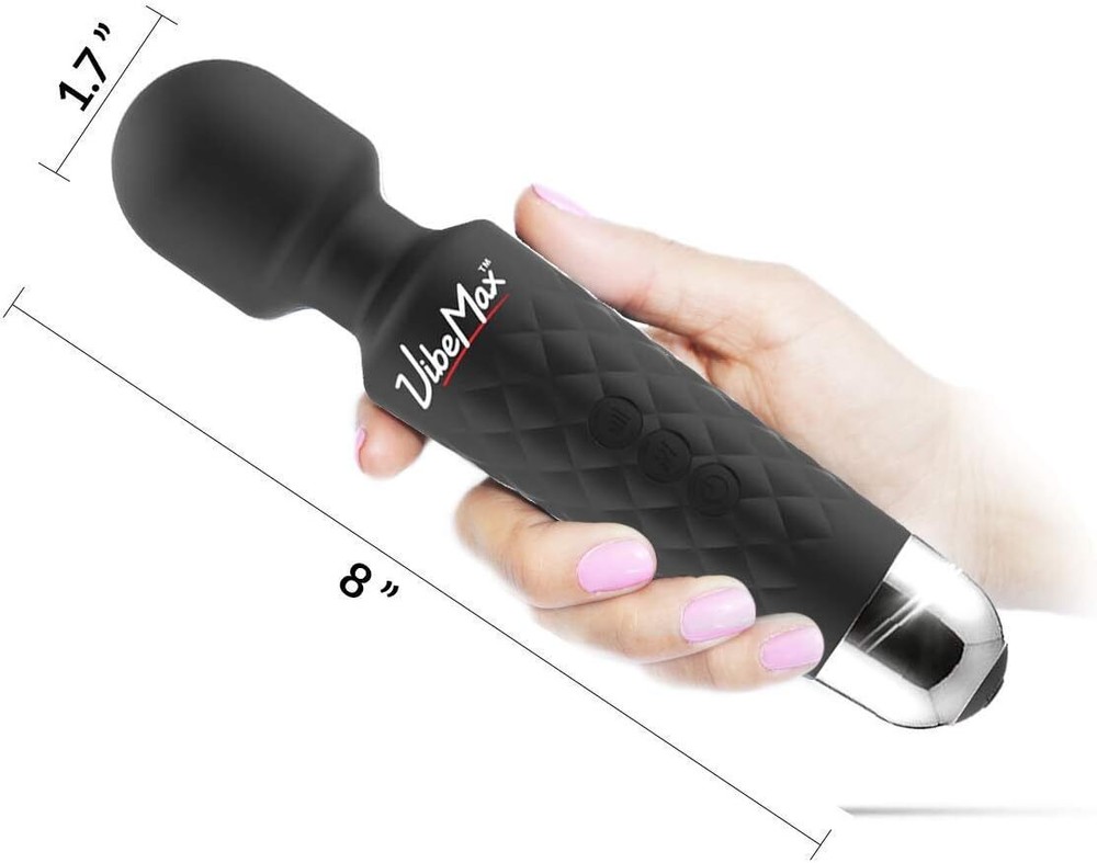Rechargeable Personal Massager - Wireless & Waterproof - Powerful Multi Speed