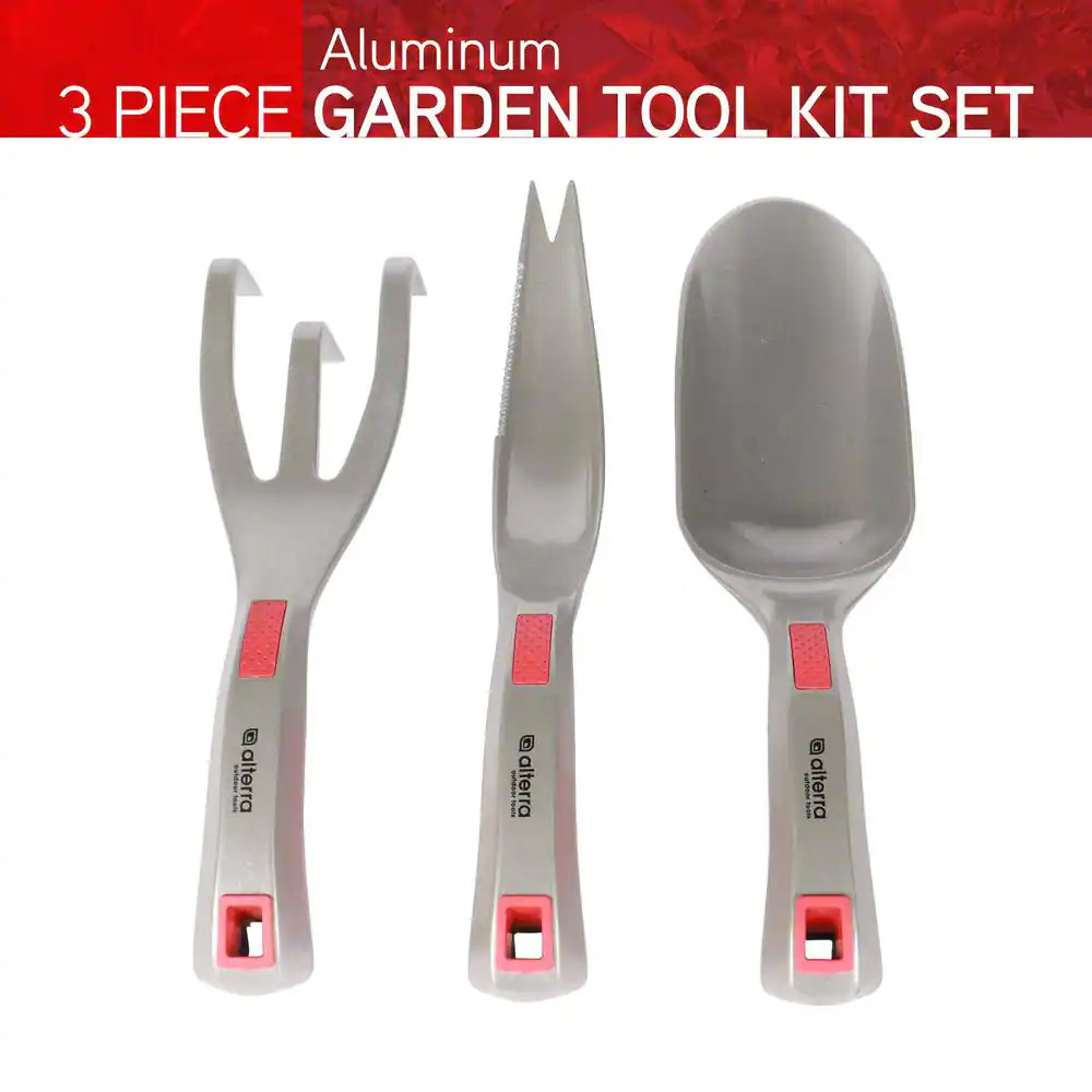 3 Piece Aluminum Hand Tool Set