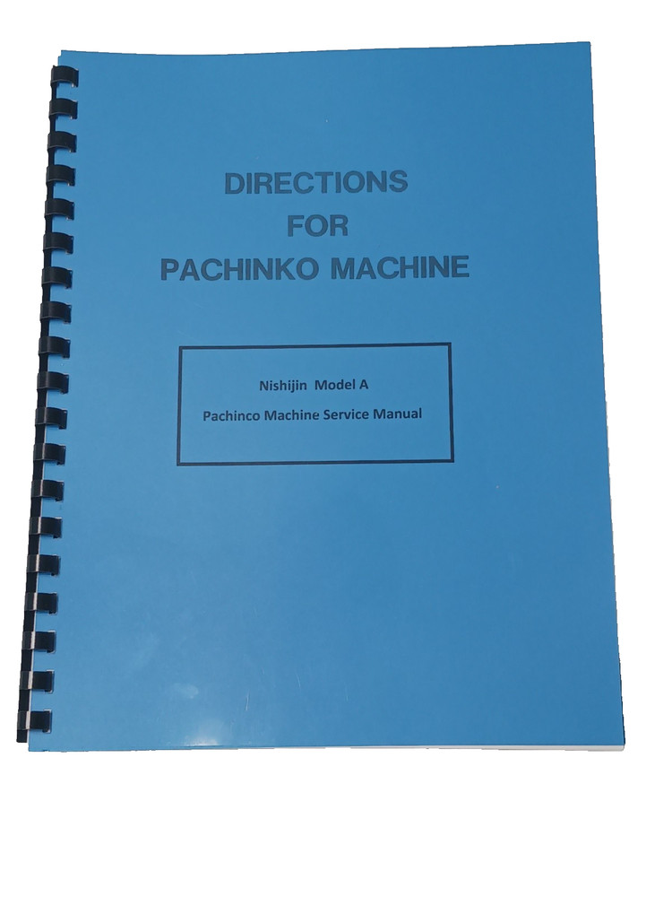 Pachinko Machine Nishijin manual