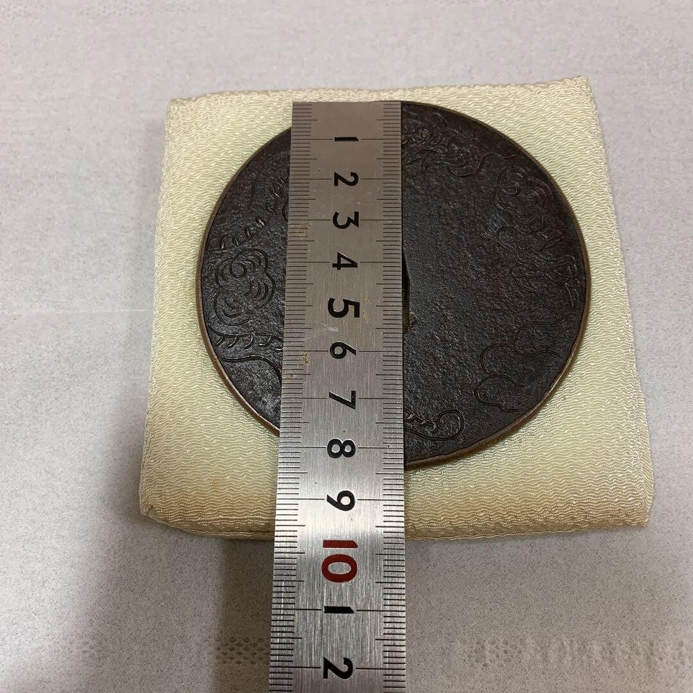 Japanese Edo Tsuba katana sword guard Unryu