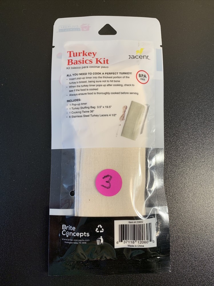 Turkey basics kit culinary elements
