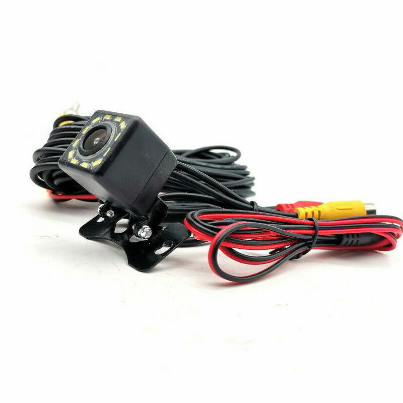 12 LED 170° HD Car Rear View Backup Camera Parking Reverse Waterproof