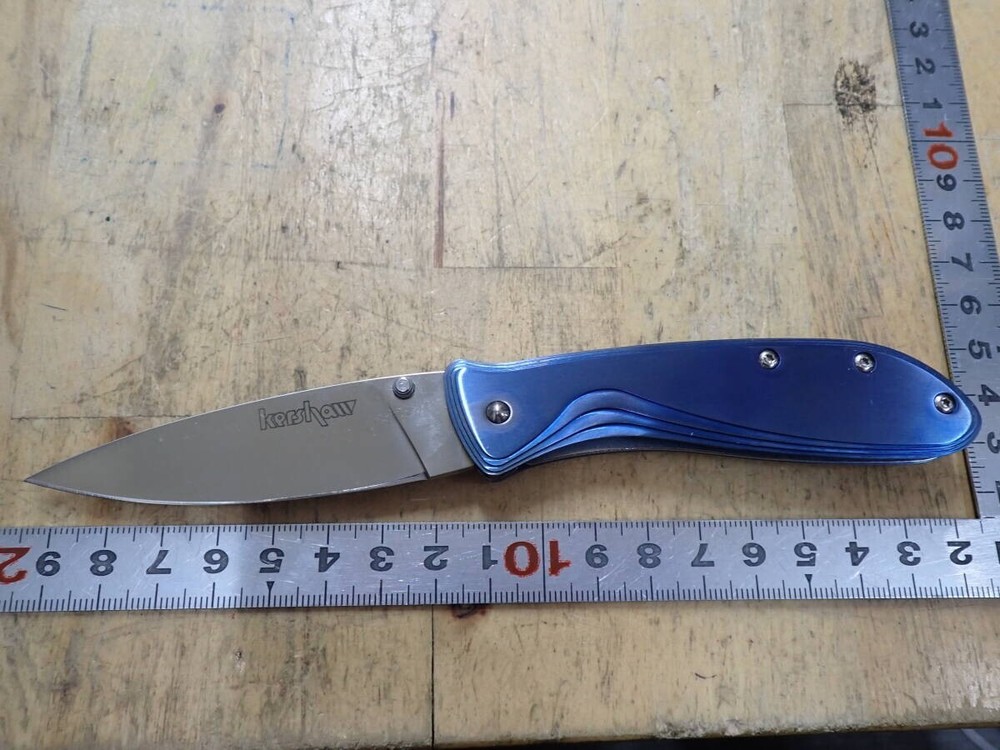 kershaw folding knife 1450 Sapphire without box