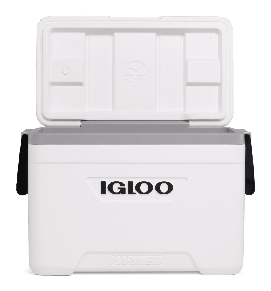 25 QT Marine Hard Sided Cooler, White
