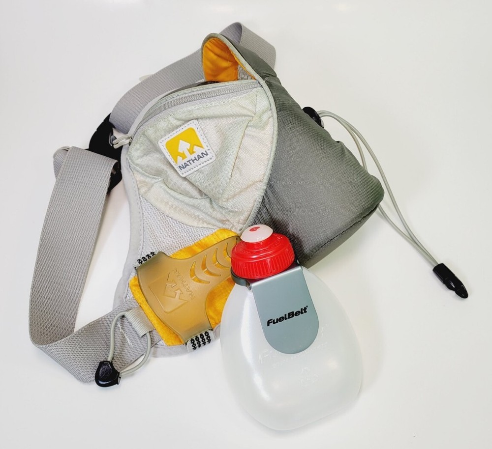 Nathan Running Hydration Bottle waist belt MINT