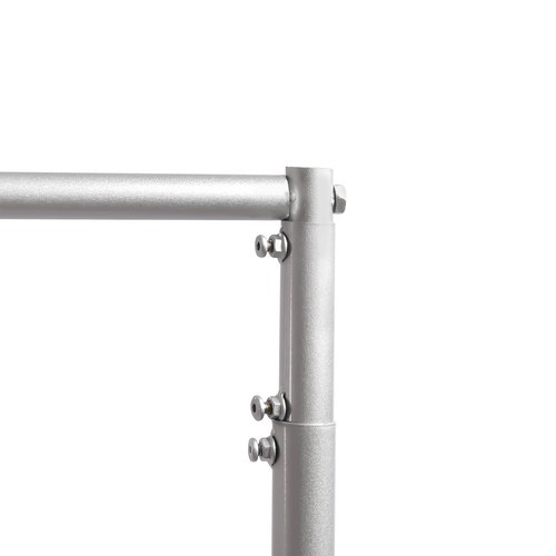 Silver Backdrop Stand Professional Backdrop Stand Pipe Kit High-quality Steel