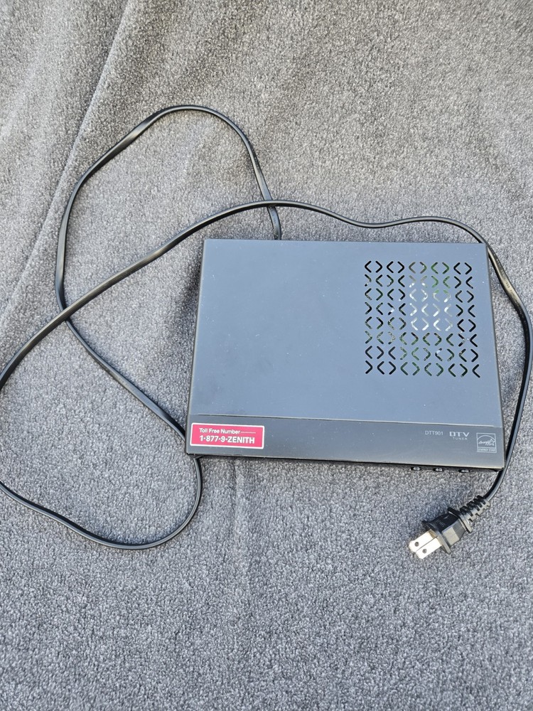 Zenith Ztt901 Tv Cable Box Untested