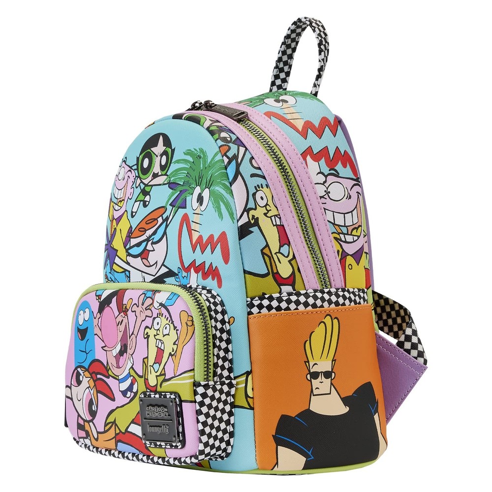 Loungefly Cartoon Network Retro Collage Mini Backpack One Size, Multi