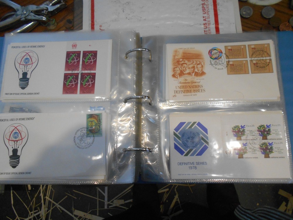 united nations first day covers 1970-80