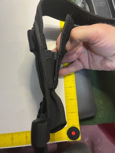Unmarked Molle Pouch Canvas Black