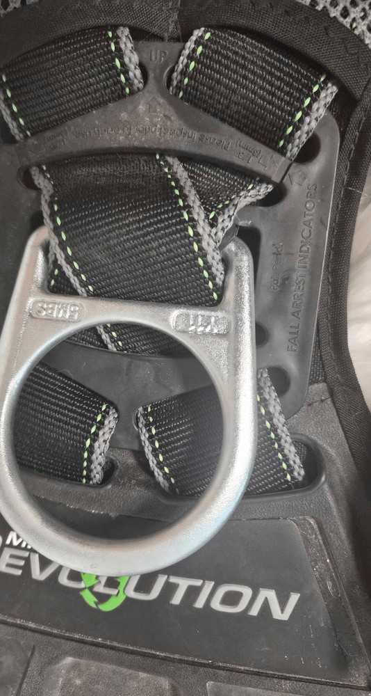 Miller Revolution tower climbing harness