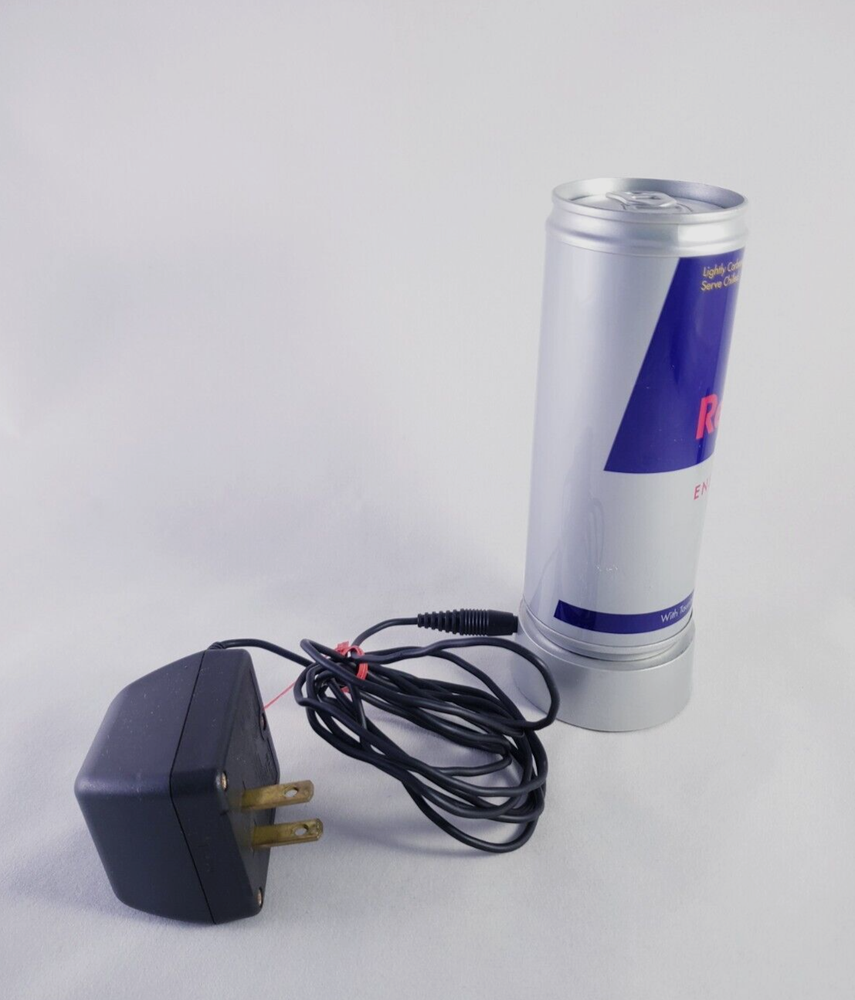 Illuminated Red Bull Energy Drink Can Light