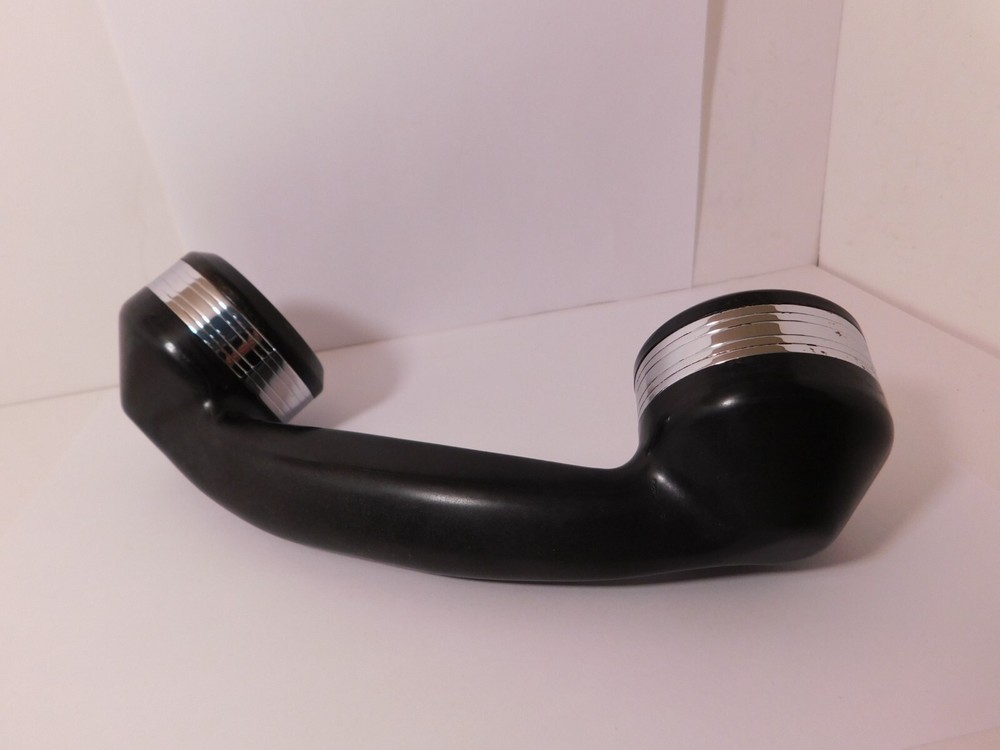 1 AUTOMATIC ELECTRIC Chrome Banded HANDSET w/Elements & Cleaned Tested & Working