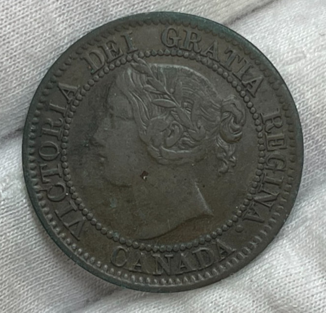 1859 Canada Large Cent Coin