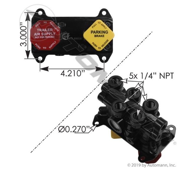 Replaces MACK MV322 DASH CONTROL MODULE ,  MN