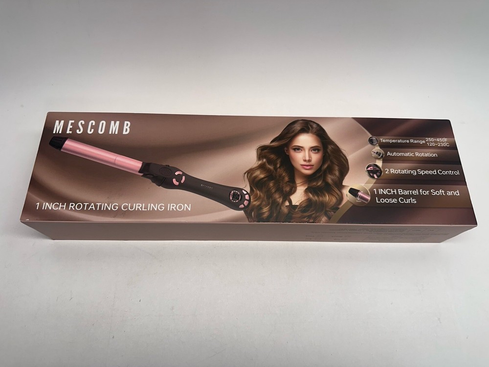 MESCOMB 1 Inch Rotating Curling Iron