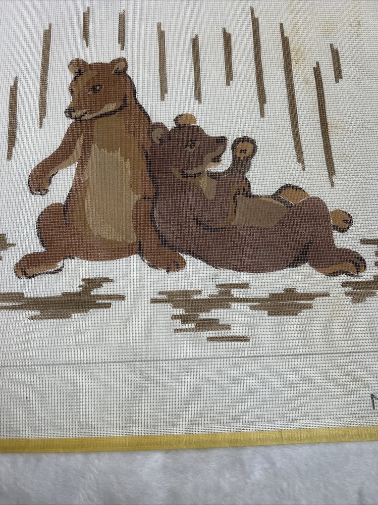 needlepoint canvas handpainted