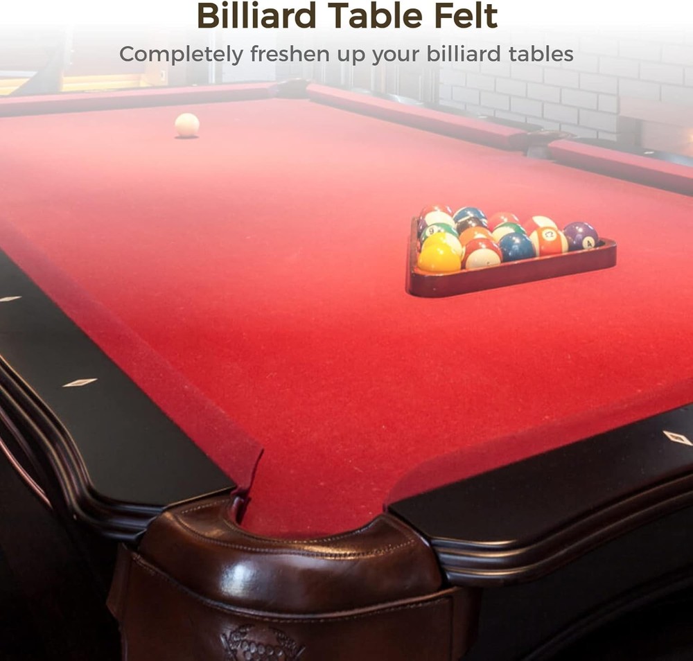 Billiard Cloth, 8.53Ft Pool Table Felt Cloth for 8Ft Pool Tables, Billiard Prote